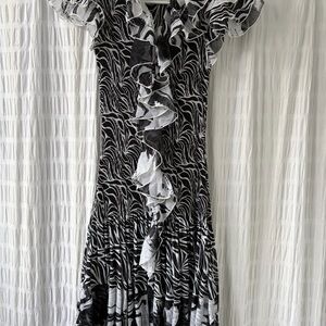 Lindi Zebra Print Dress